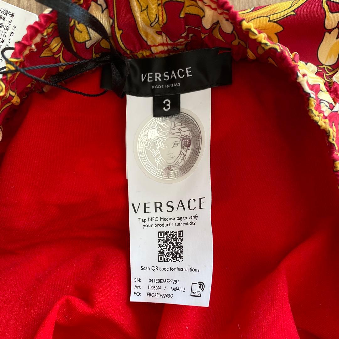 VERSACE ヴェルサーチェ 水着 スイムウェア レッド