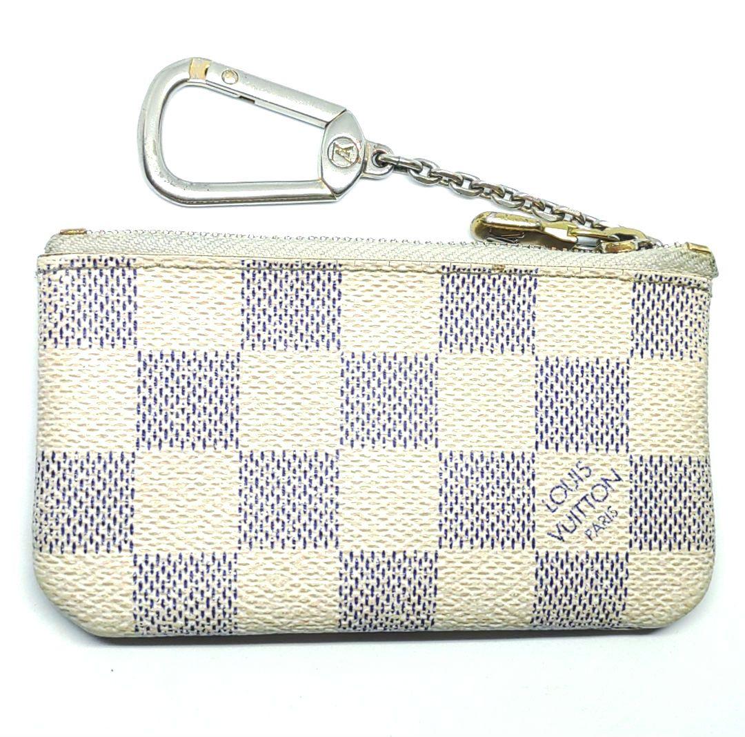 ルイヴィトン ダミエ アズール ポシェットクレ ケース