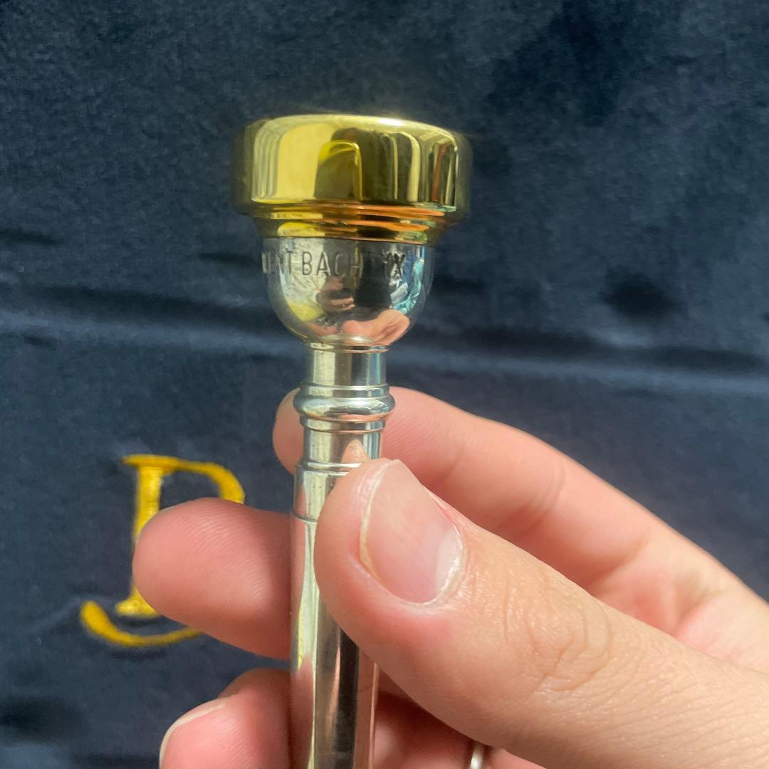 #5 Bach 1x リム金 トランペット マウスピース