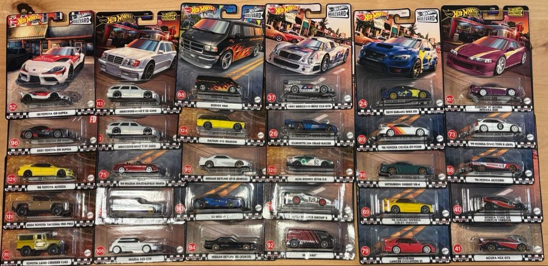 ホットウィール　プレミアム　ブールバード　30台