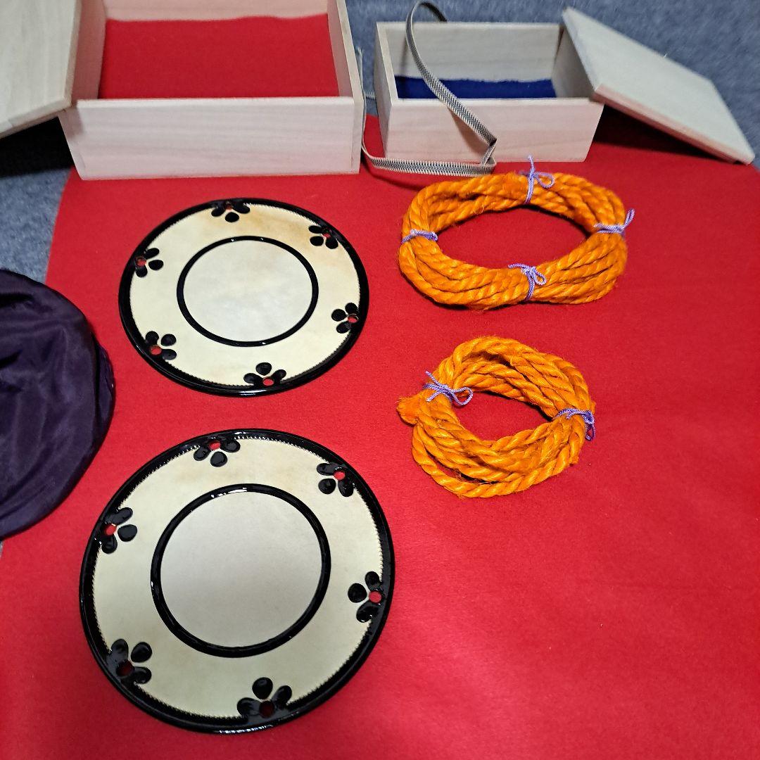 和楽器　小鼓の皮　調べ