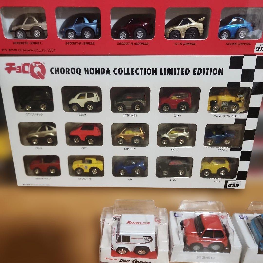 チョロQ スカイライン、ホンダコレクション、北海道増毛町消防車等　ジャンク扱い