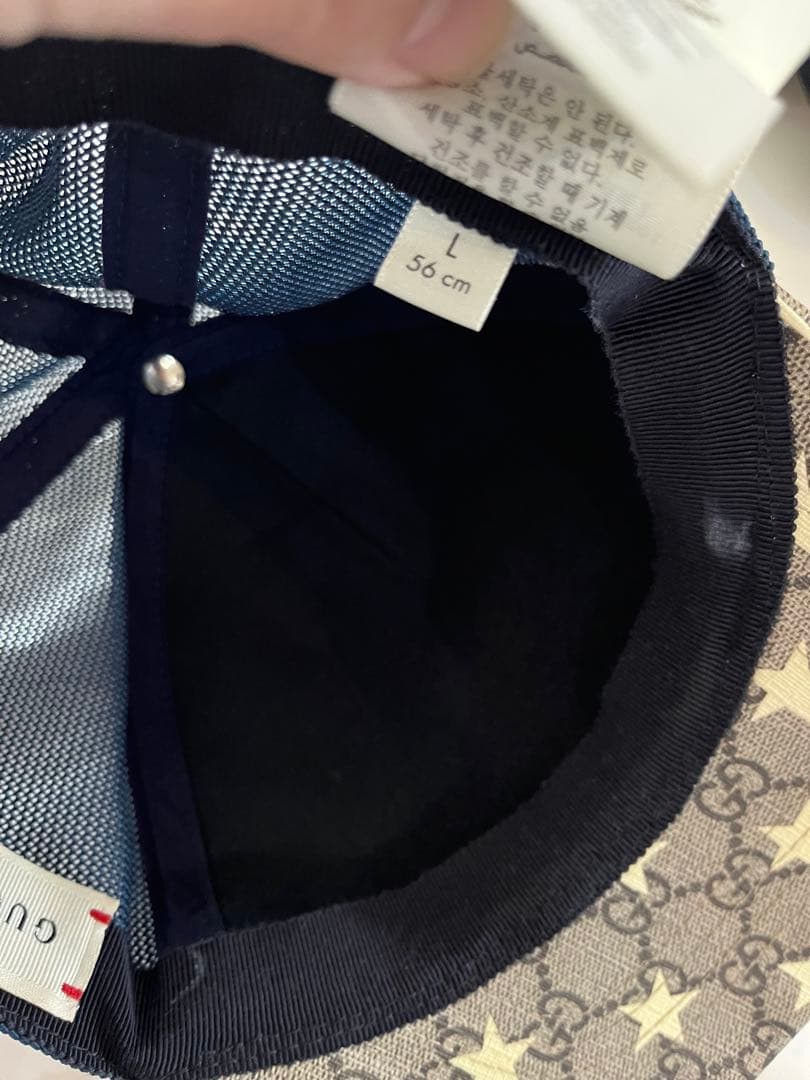 GUCCI (KIDS)星柄キャップ 56cm