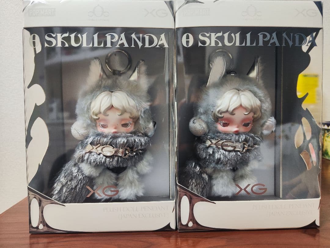 SKULLPANDA × XG ぬいぐるみペンダント 2 セット
