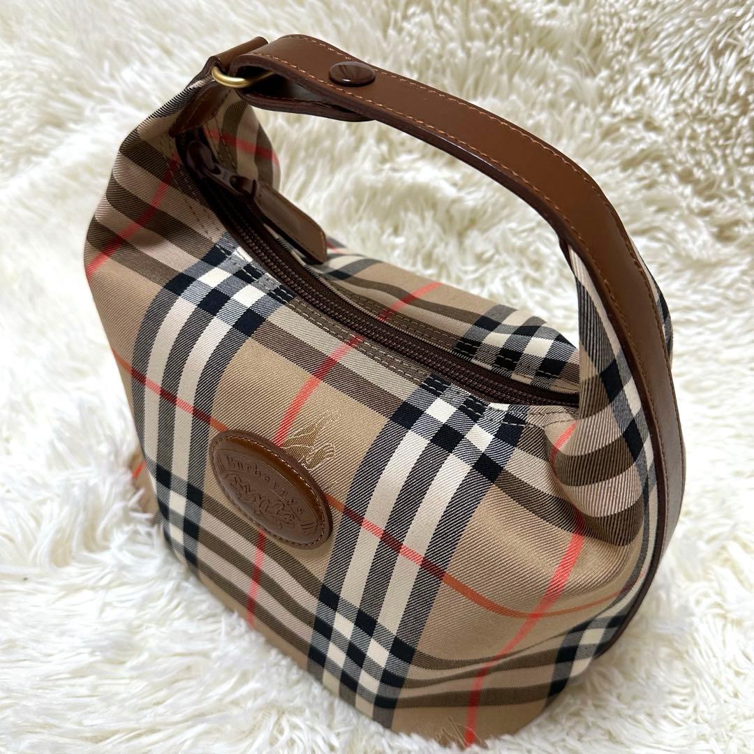 新年スペシャル出品　未使用バーバリー ミニハンドバッグ　ノバチェック