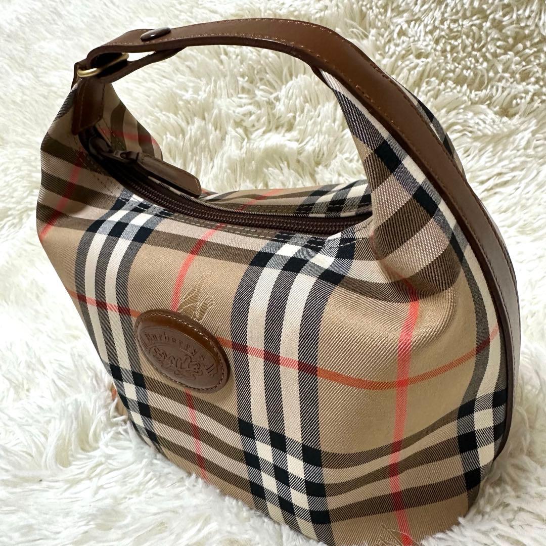 新年スペシャル出品　未使用バーバリー ミニハンドバッグ　ノバチェック