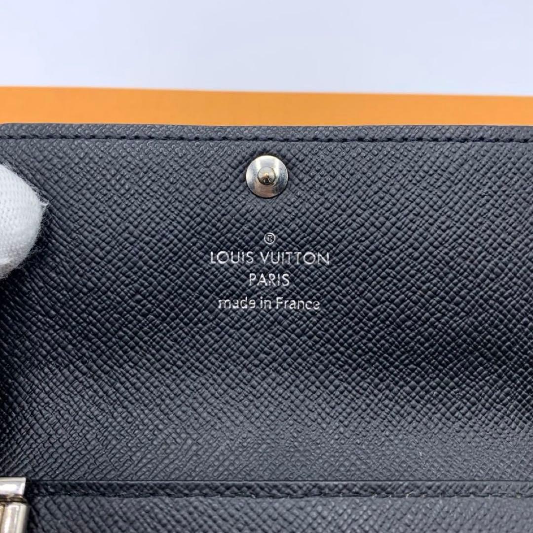 【超美品】ルイヴィトン　キーケース　グラフィット　グレー　6連