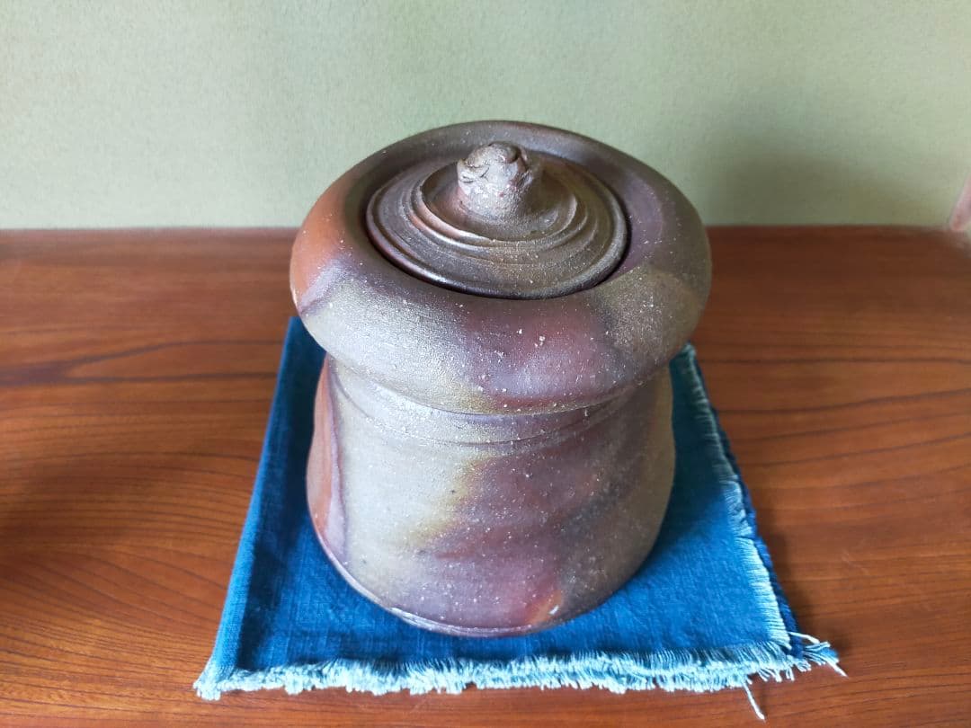 備前焼 金重晃介 水指