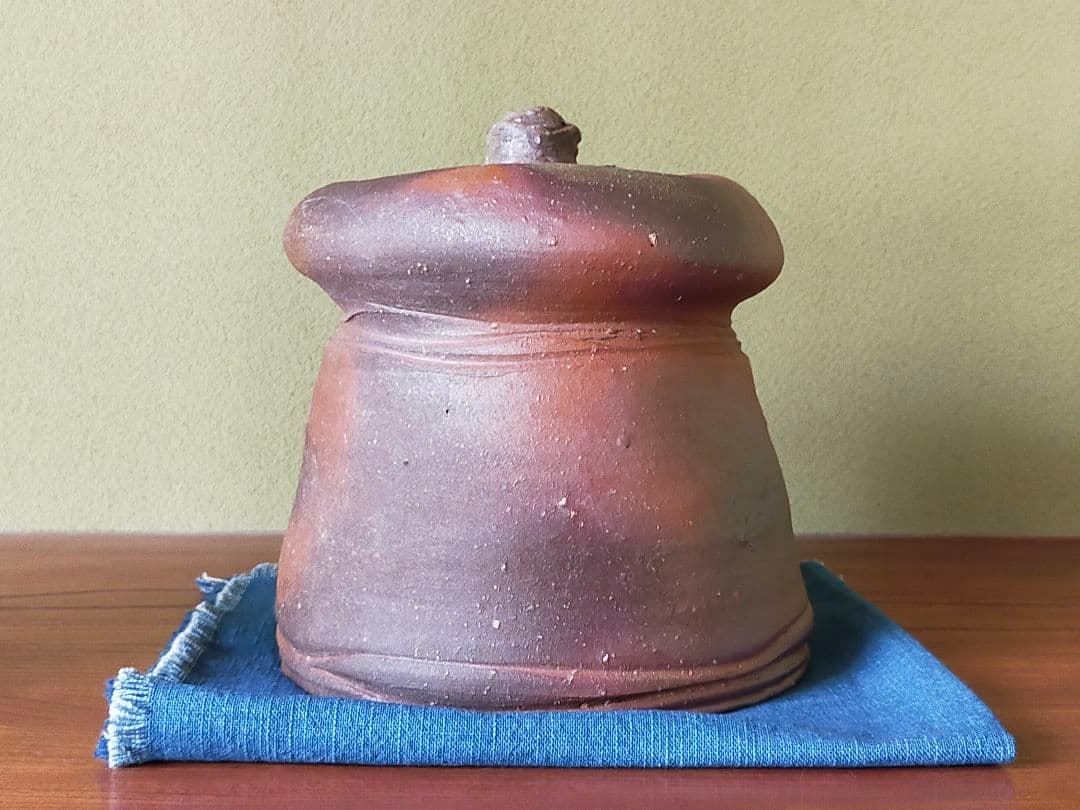 備前焼 金重晃介 水指