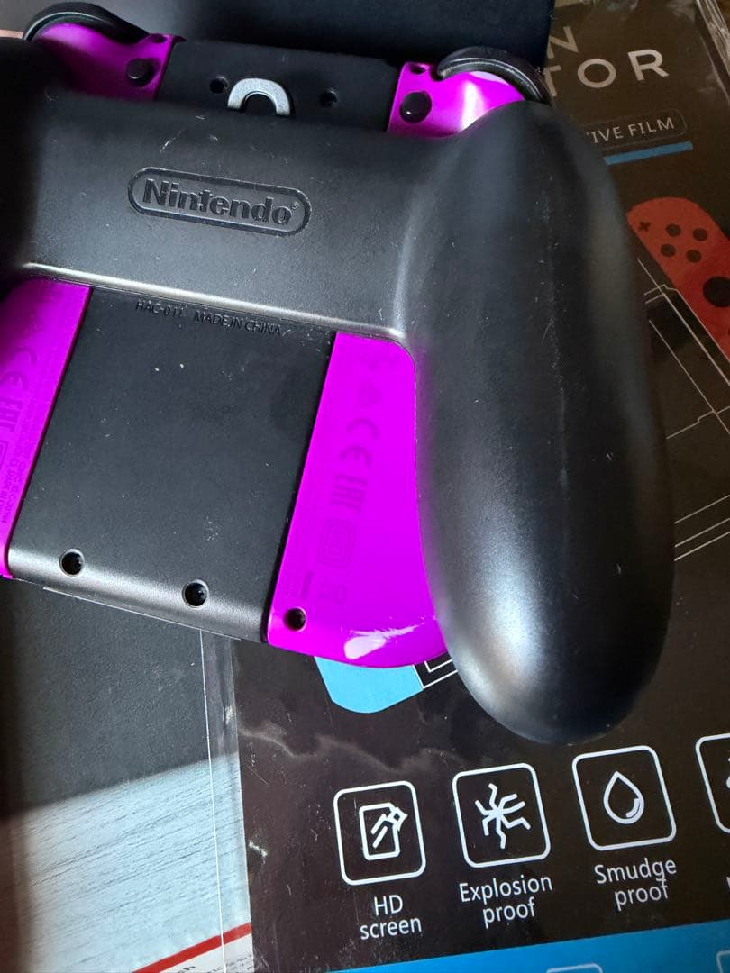 ま*り様 Nintendo Switch 本体 赤 青 黄 紫