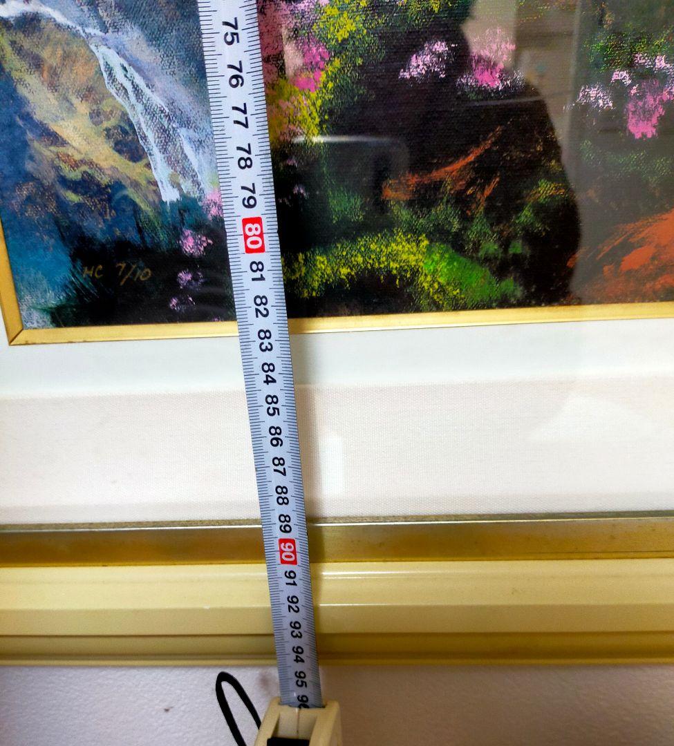 【サイン入り】デイル・ターブッシュ作　生命の息吹　Dale TerBush絵画