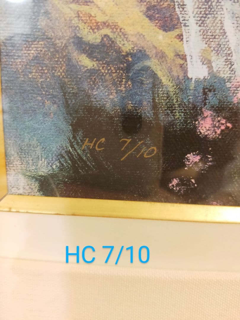 【サイン入り】デイル・ターブッシュ作　生命の息吹　Dale TerBush絵画