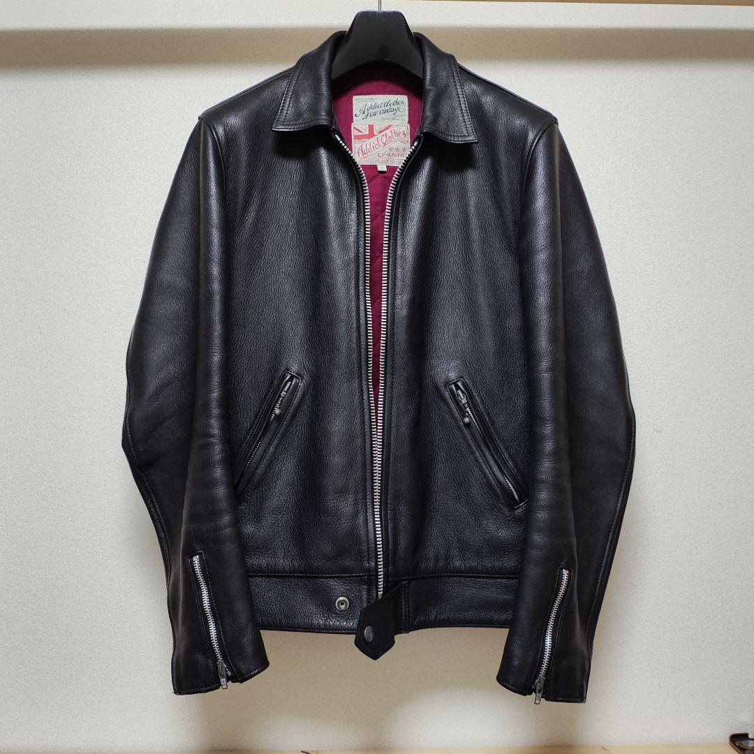 ディアスキン Addict Clothes AD-01 ライダースジャケット38