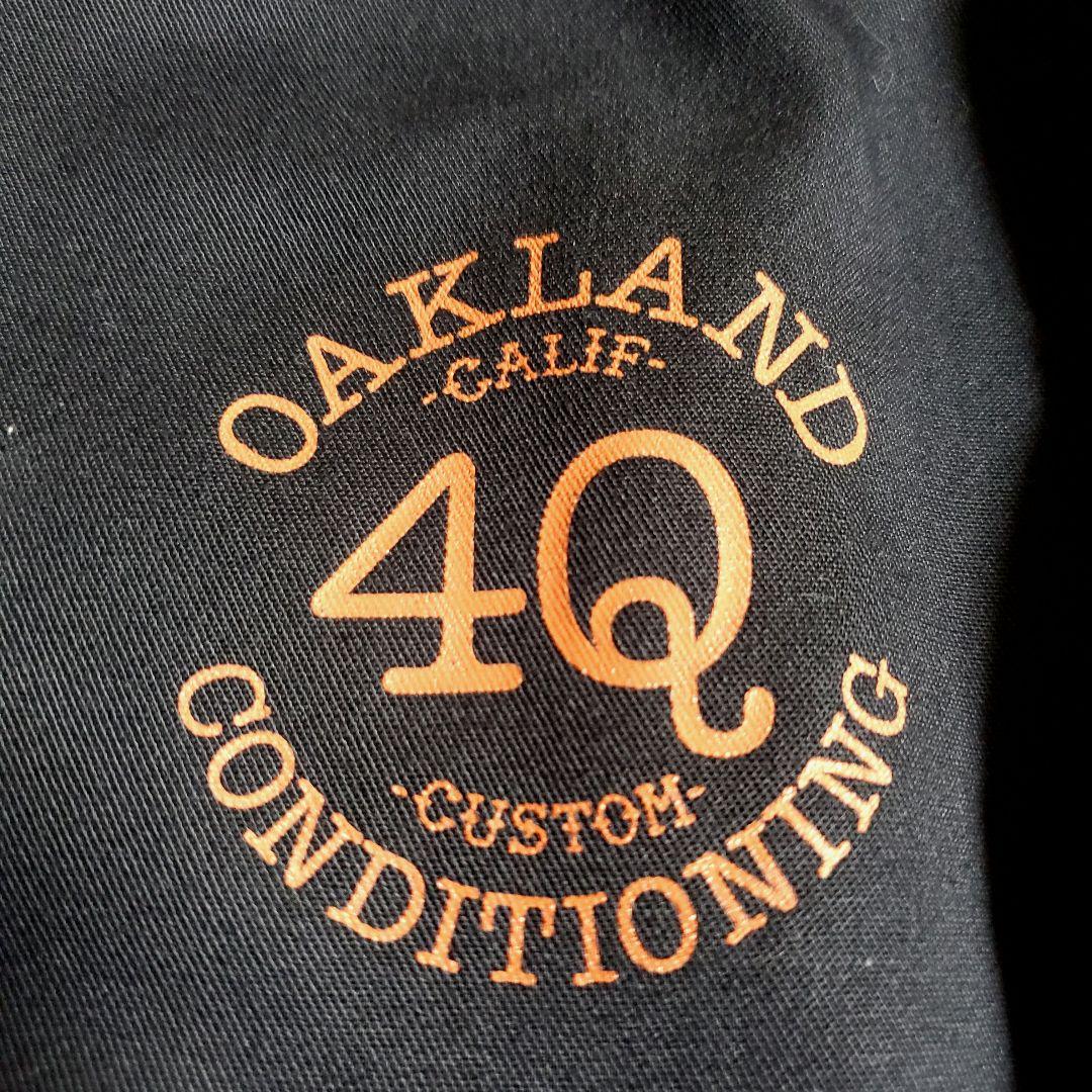 4Q conditioning Oakland work jacket　黒
