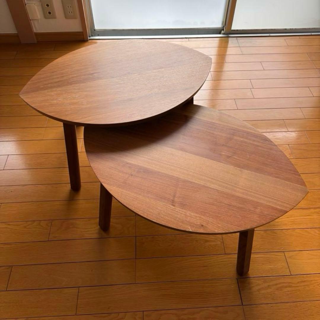 IKEA STOCKHOLM ネストテーブル　2点セット