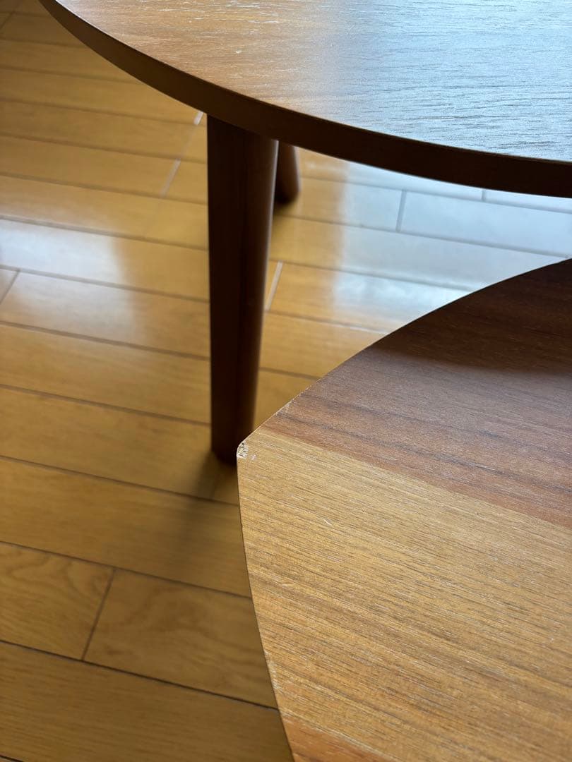 IKEA STOCKHOLM ネストテーブル　2点セット