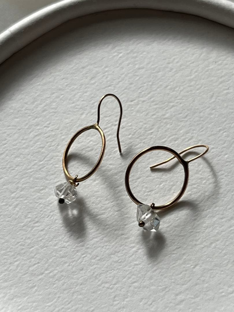 accessory mau アクセサリーマウ　ハーキマーダイヤモンド