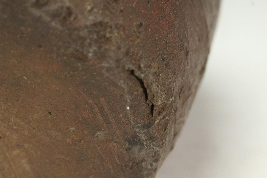 古備前 三耳壺 江戸時代 六古窯(K-XA852)