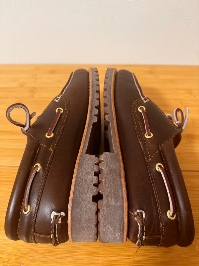 “名作定番”Timberland 3 eye BOAT SHOE 26cm