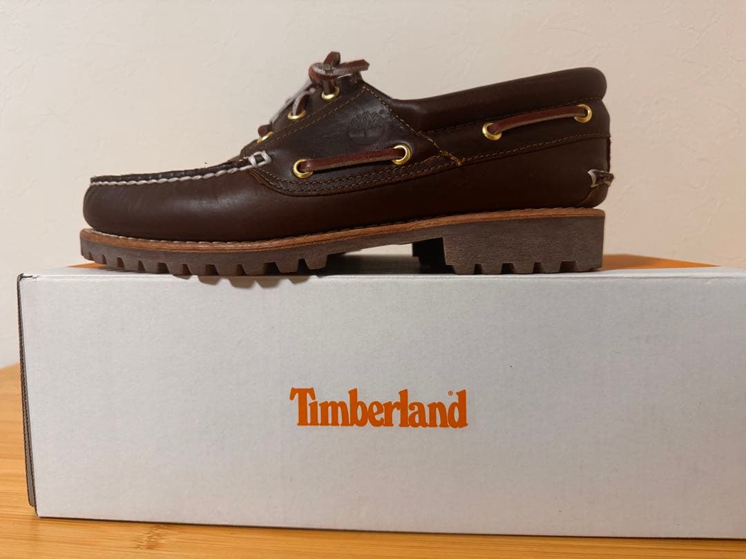 “名作定番”Timberland 3 eye BOAT SHOE 26cm