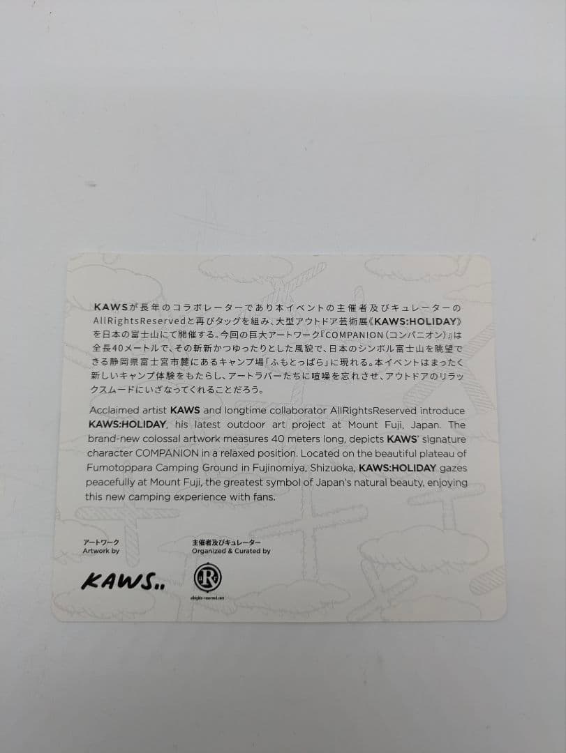 KAWS:HOLIDAY JAPAN プレート セット カウズ 富士山 ホリデイ