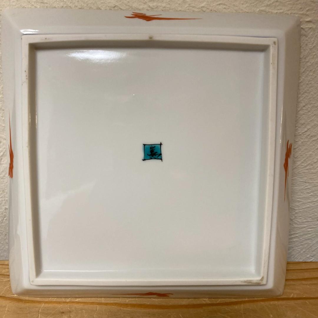 ★まとめ買いでお値引No.35★木箱入5枚組★九谷焼 武腰一憲 九谷庄三洞 皿揃