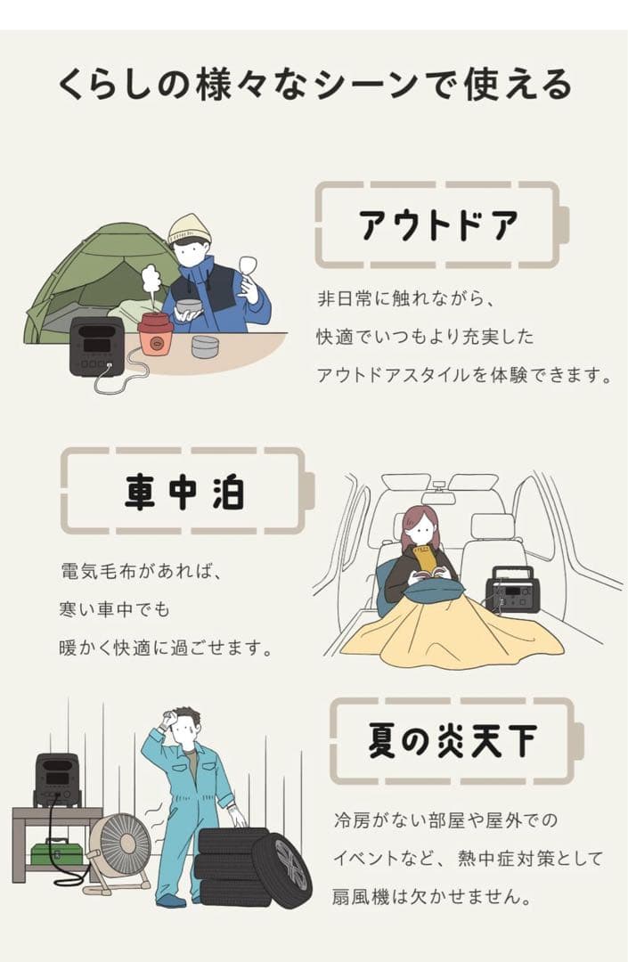 専用【新品未開封】ELECOM ポータブル電源 500P DE-PS500PBK