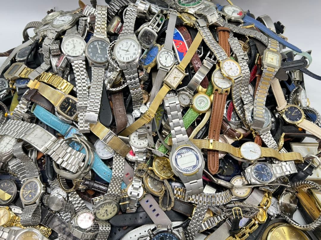 腕時計 500本以上 まとめ 売り 大量 セット ジャンク まとめて