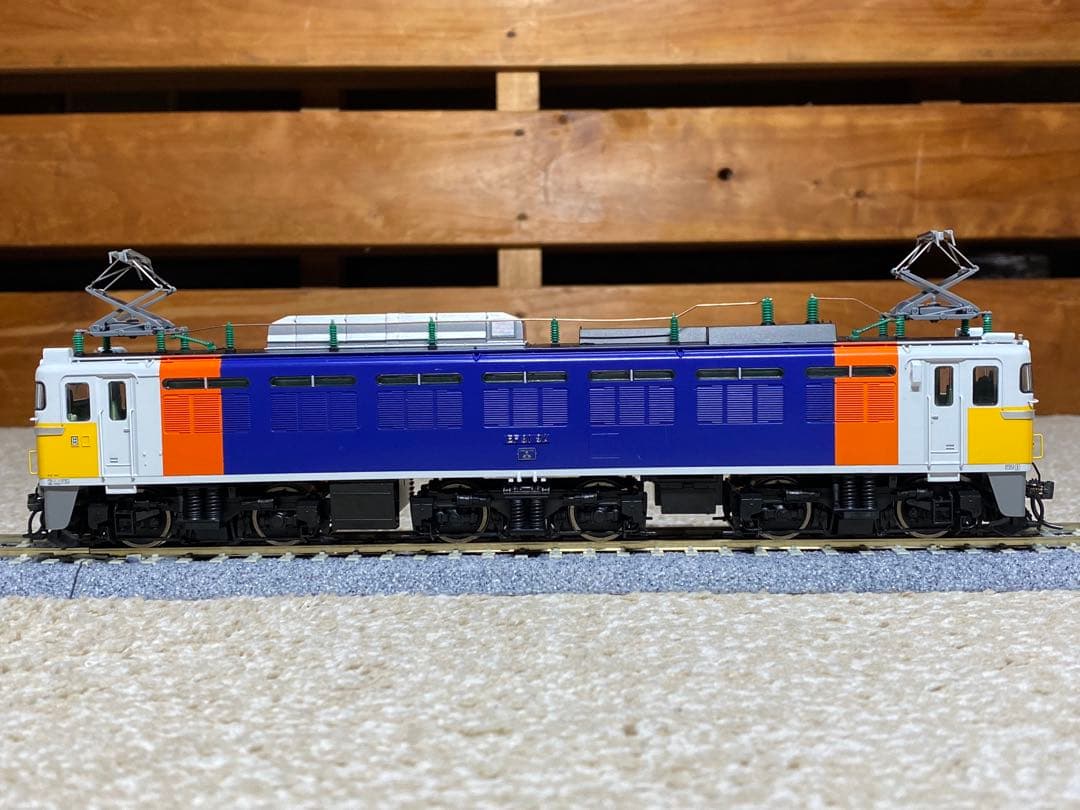 中古現状品　TOMIX EF8192 カシオペア色　電気機関車 HOゲージ
