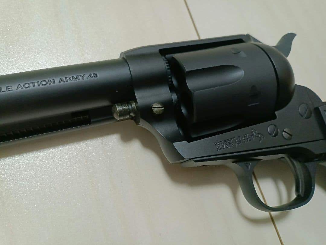 【中古品】東京マルイ エアガン「SAA.45 アーティラリー 5 1/2インチ」