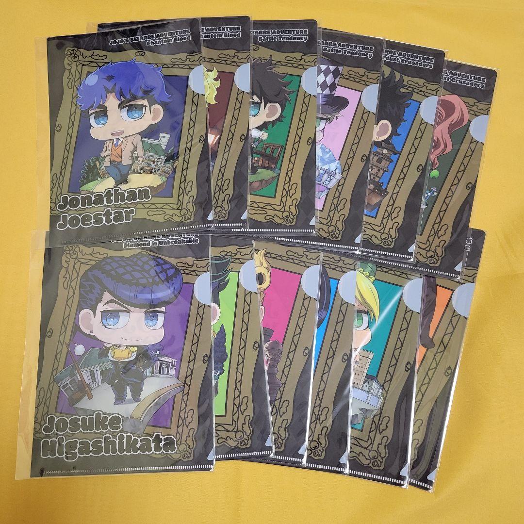 ジョジョ　クリアファイル　ちみキャラ