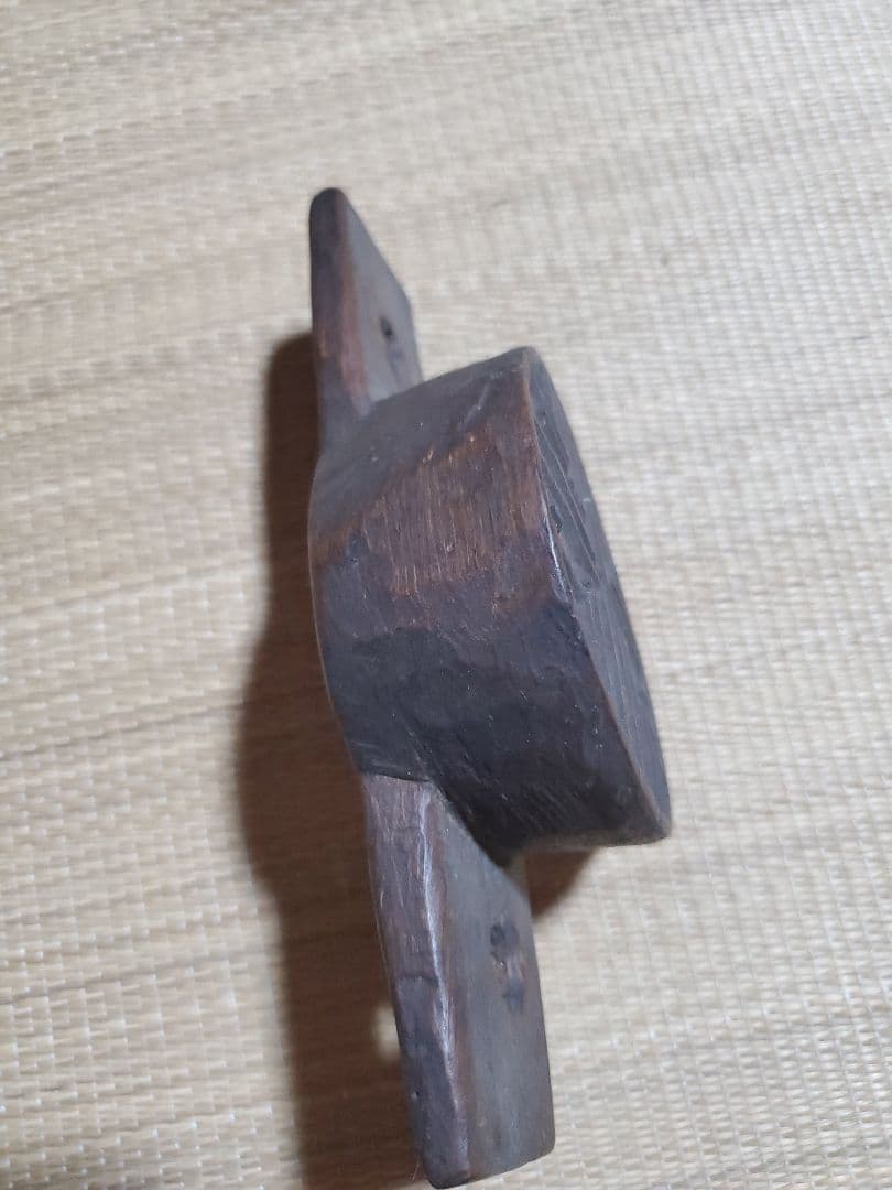 【李朝古道具】李朝木器 餅の印章