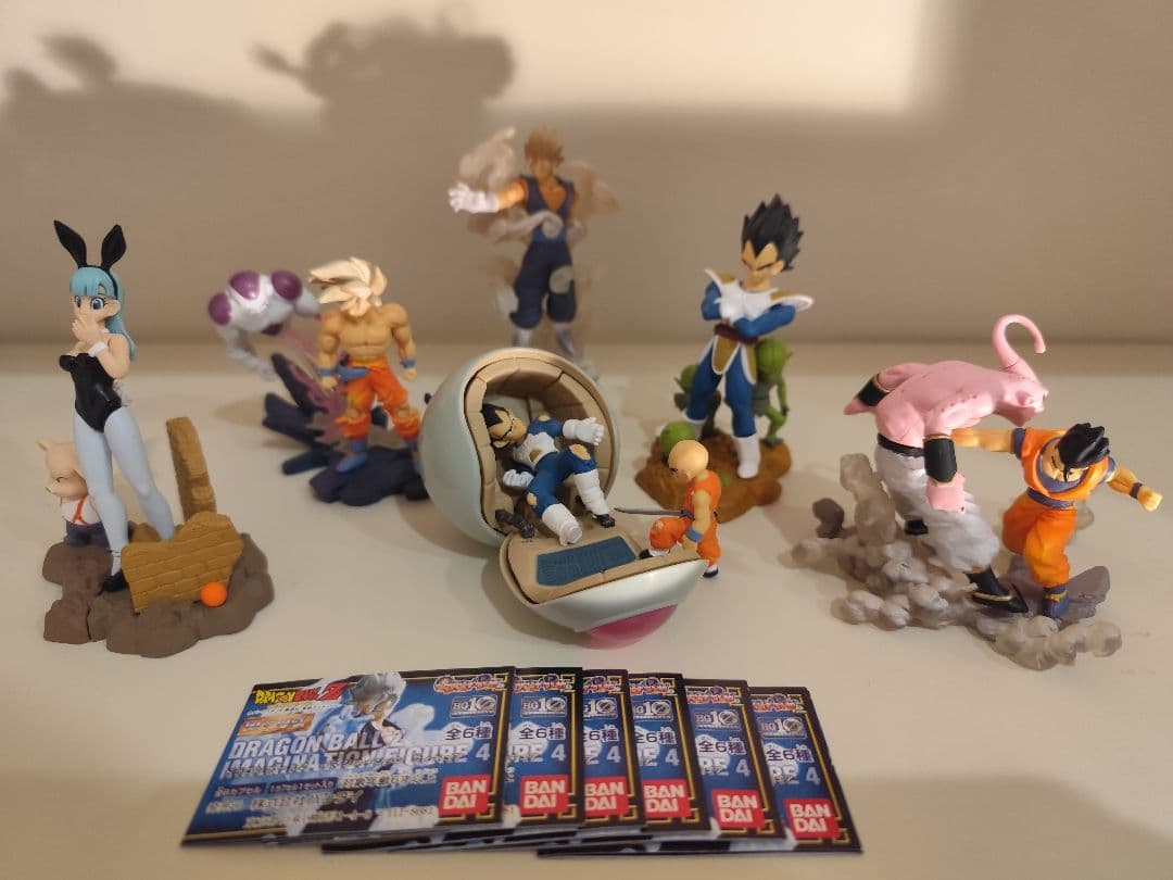 ドラゴンボールZイマジネイションフィギュア4■全6種■6体＋リーフレット6つ