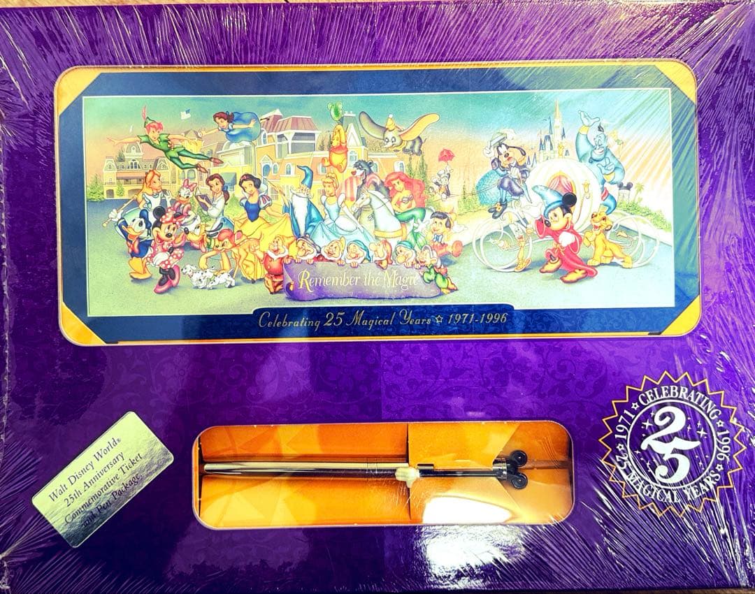 悶絶 Walt Disney World®︎25周年記念チケット&記念ボールペン