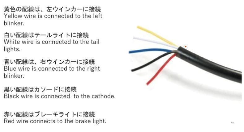 レブル専用　K-SPEED テールライト＋ウインカー一体セット