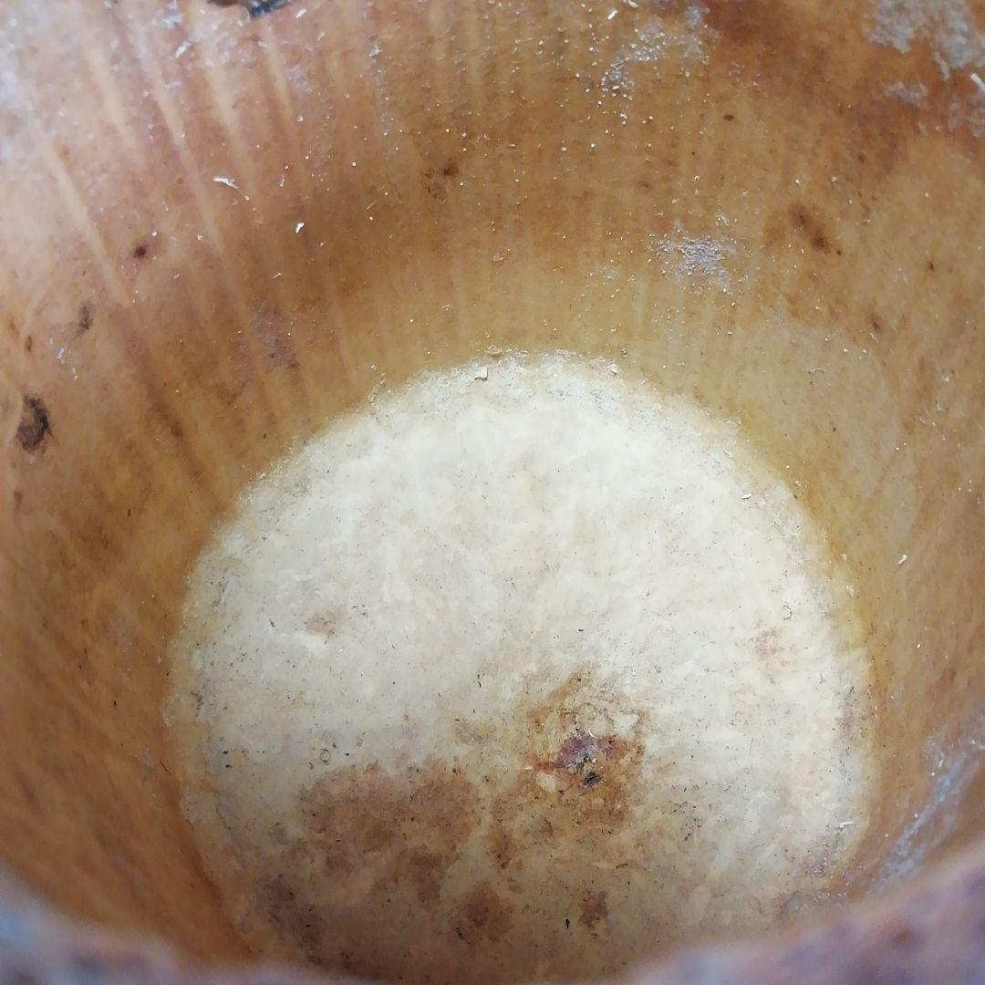 Ｓ４６６　花入　『竹一重切　花入』『大徳寺　立花大亀書』『銘　松風』　共箱