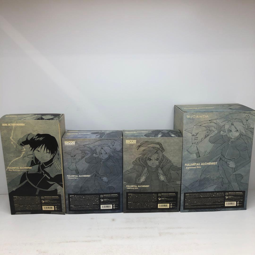 kny23312#56 RAH リアルアクションヒーローズ 鋼の錬金術 4種