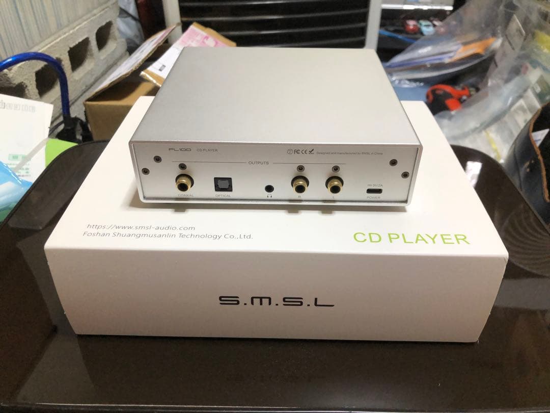 S.M.S.L CD PLAYER PL１００　シルバー