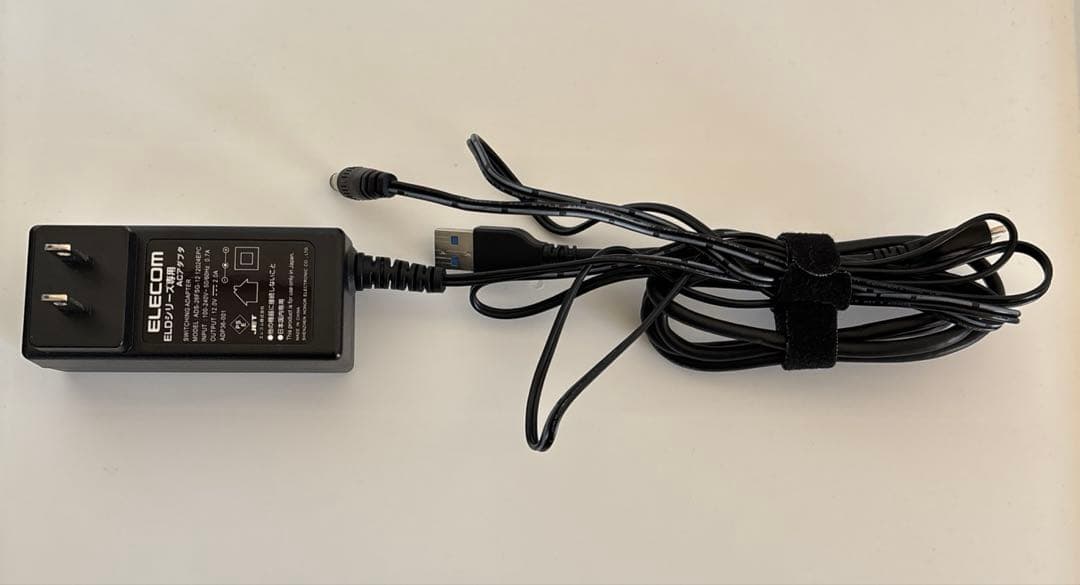 ELECOM 外付けハードディスク ELD-FTV040UBK