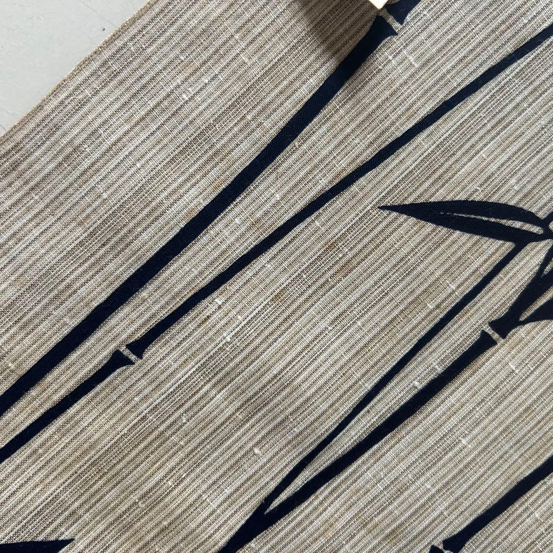 yk234 竺仙 本染 浴衣 反物 生地 リメイク 綿紬