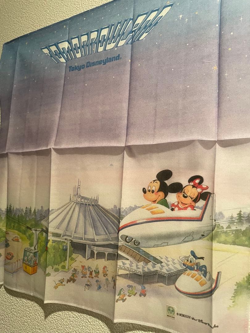 トゥモローランド 初期 ハンカチ disney