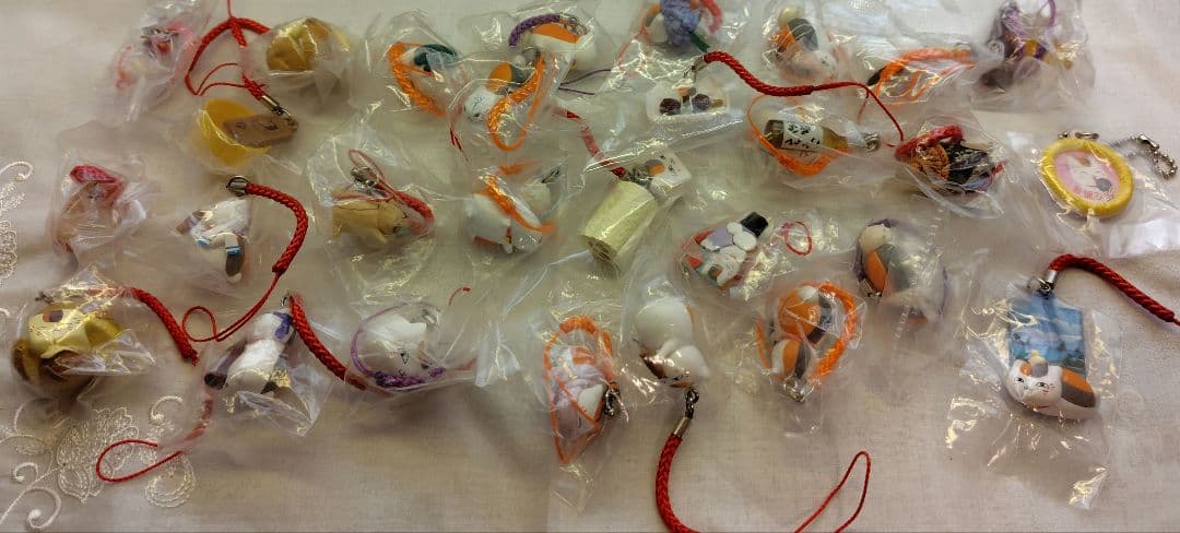 にゃんこ先生　ストラップ　巾着　まとめ売り　ガチャ