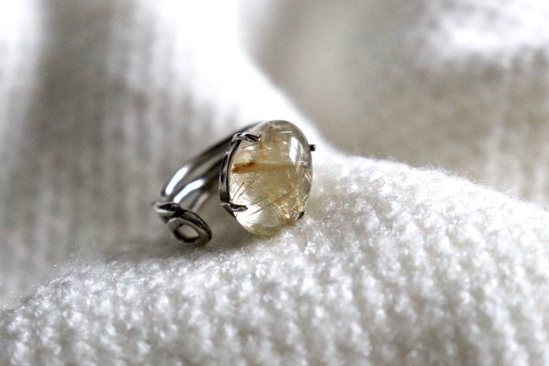 KINARIYA 天然石リング オーバル型