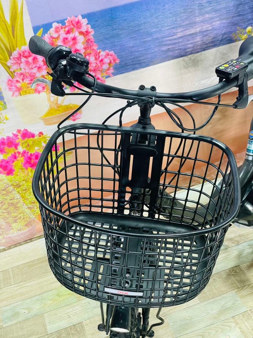 超特価！BIKKE ビッケ⭐️人気ブリヂストン子供乗せ電動アシスト自転車Y2323