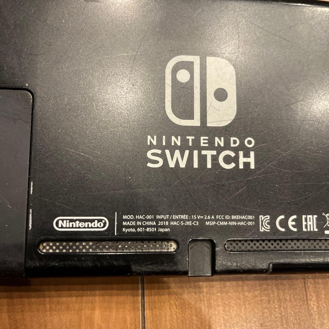 Nintendo Switch 本体 2018年製箱付き128GBマイクロSD付