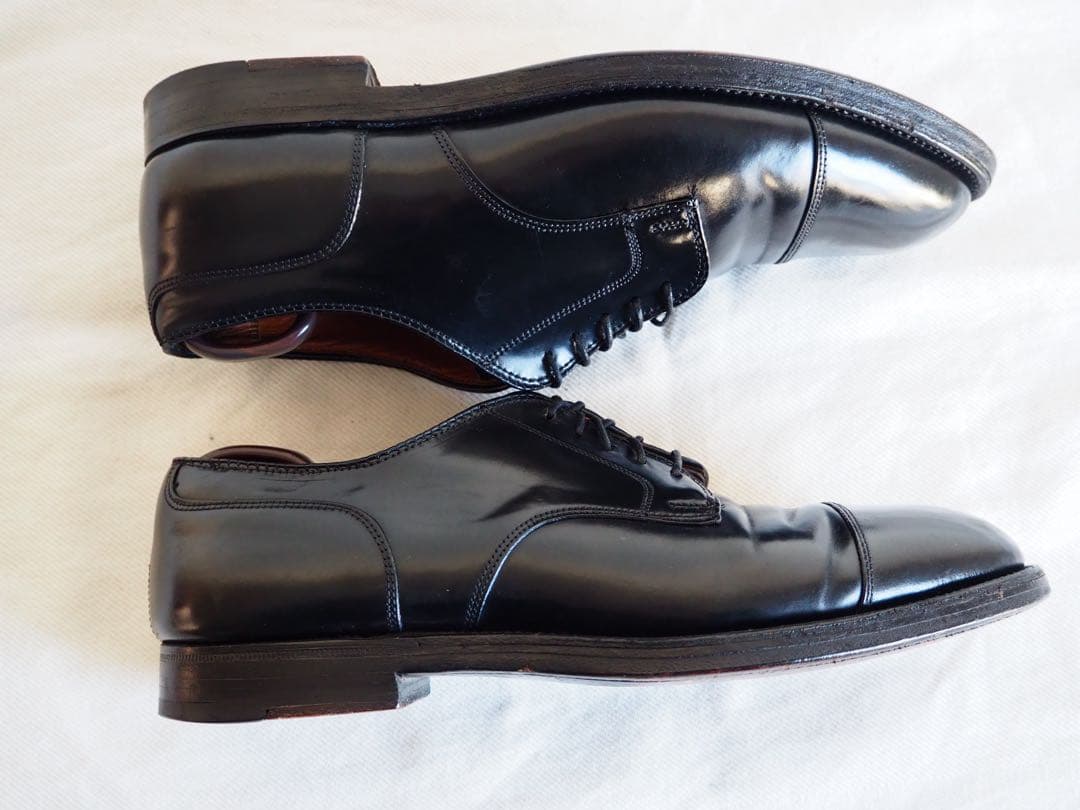 靴 Alden 2160 cordovan Straight Tip shoe