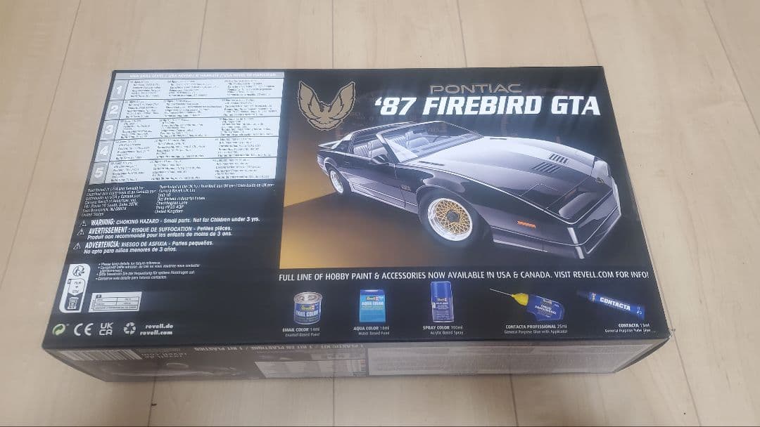 1/16　レベル　ポンティアックファイヤーバードトランザム