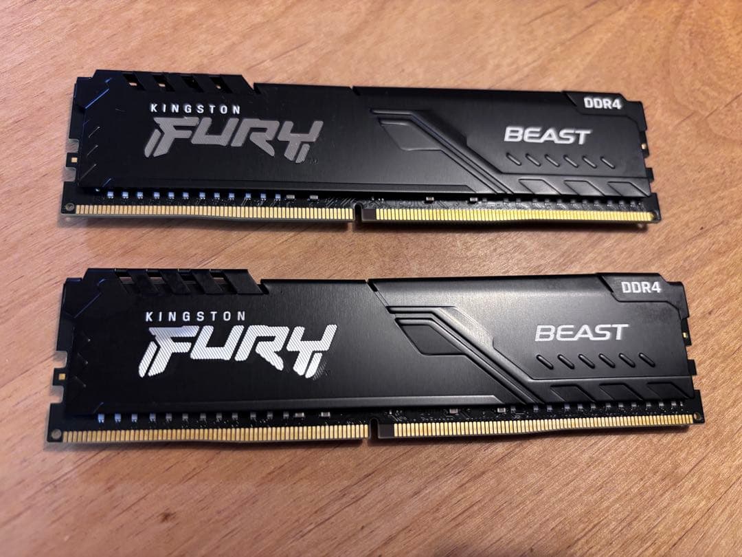 DDR4-2666 32GB （16GBx2）メモリ Kingston FURY