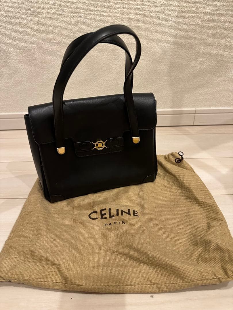 【OLD CELINE】ヴィンテージ セリーヌ バック 黒