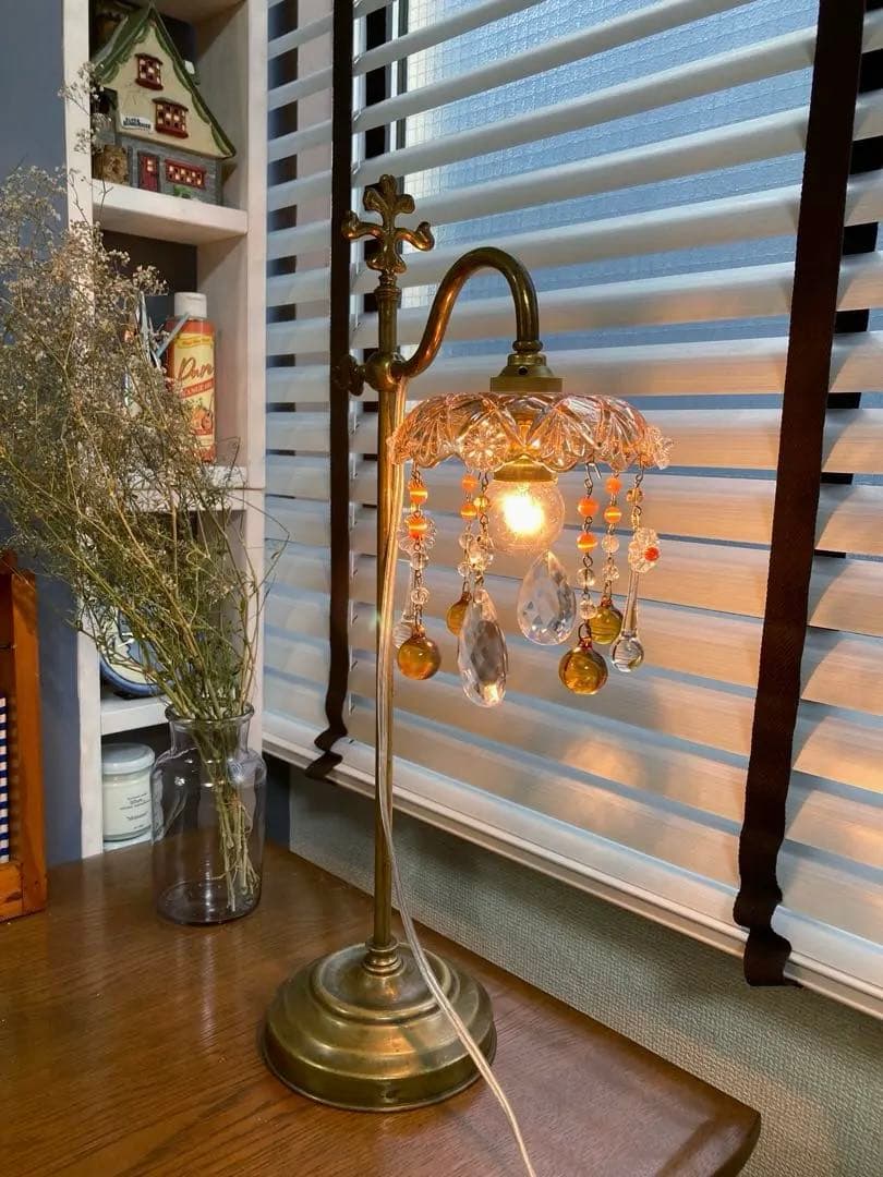 ミニシャンデリア（winter）1920年　フランスアンティーク　ランプ